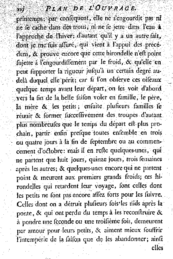 PLAN de l'Ouvrage.