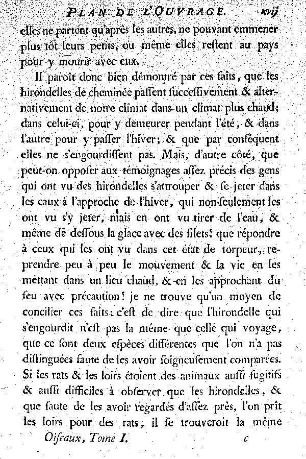 PLAN de l'Ouvrage.