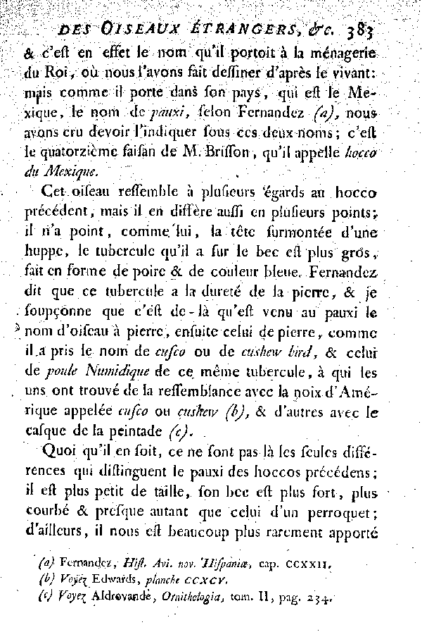 II. Le Pauxi ou le Pierre