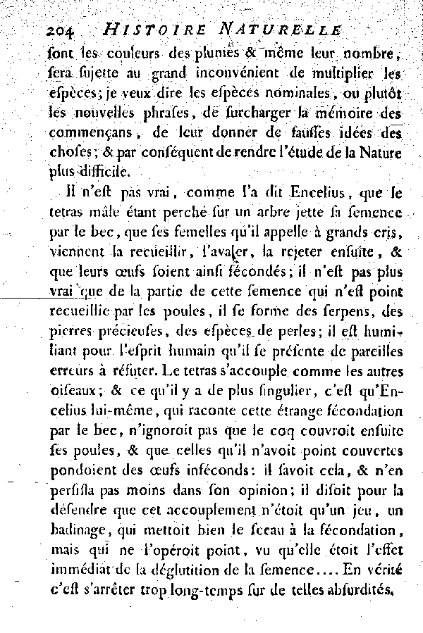 Le Tetras ou le grand Coq de bruyère