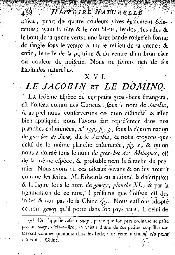 XVI. Le Jacobin et le Domino