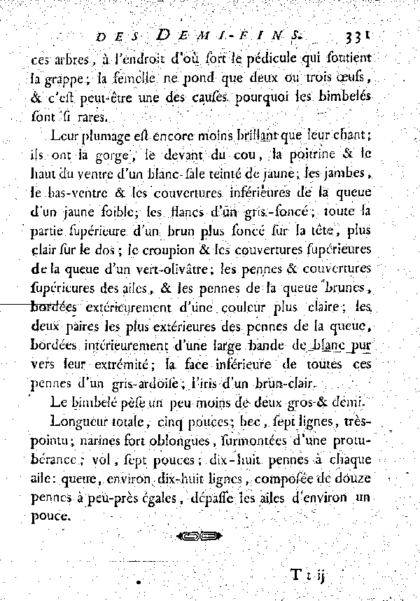 Le Bimbelé ou la fausse Linotte.