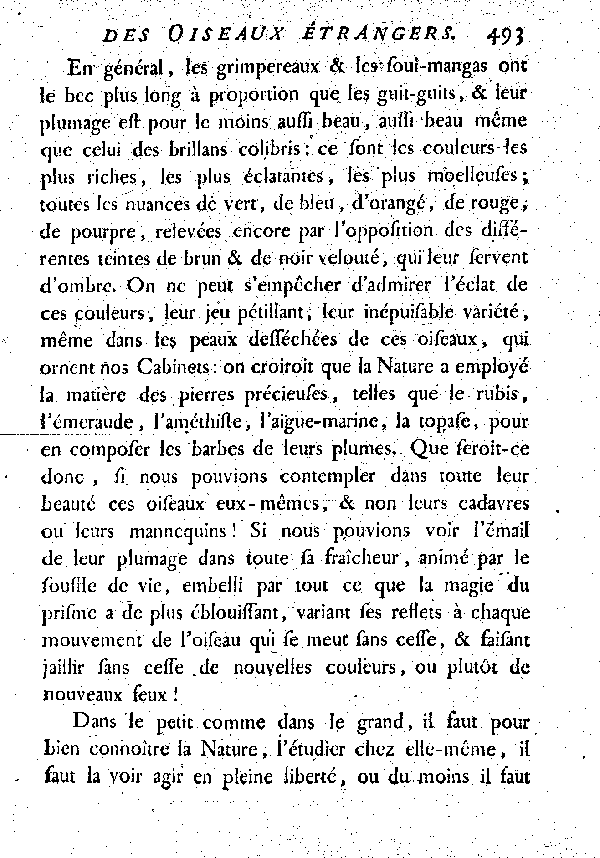 Oiseaux étrangers de l'ancien continent, qui ont rapport aux Grimpereaux.