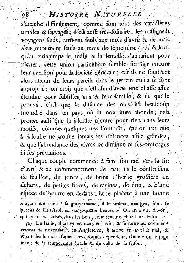 LE ROSSIGNOL