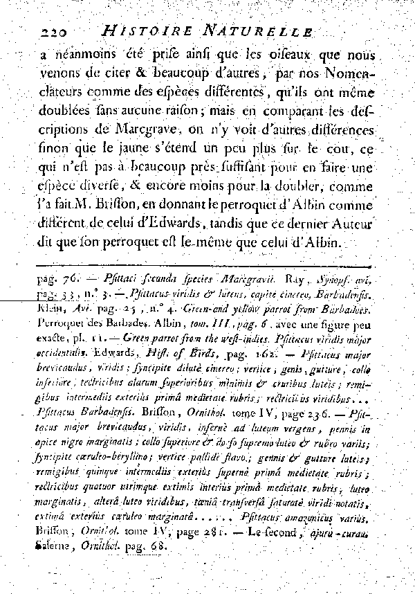 Variétés de l'Aourou-couraou.