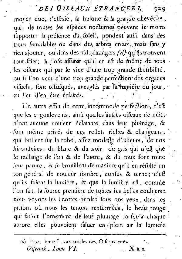 Oiseaux étrangers qui ont rapport à l'Engoulevent.