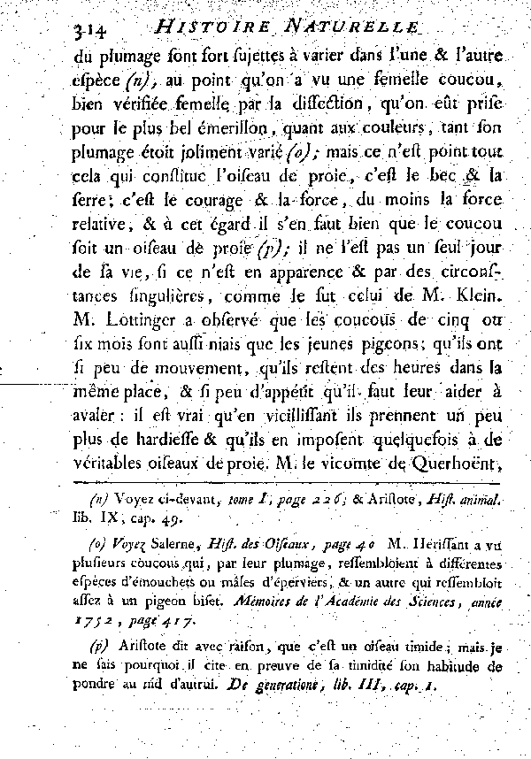 Par M. DE BUFFON.LE COUCOU.