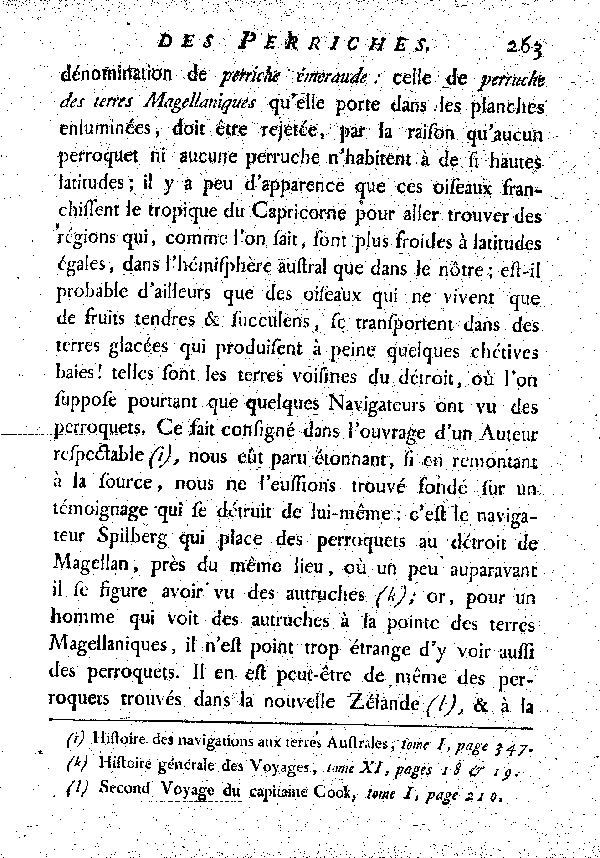 La Perriche émeraude. , à queue longue et égale.