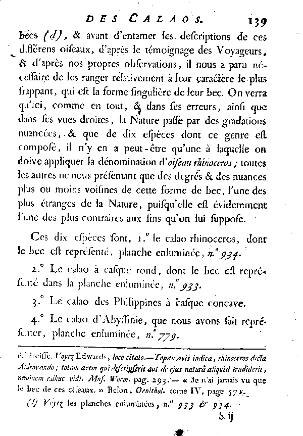 LES CALAOS ou LES OISEAUX RHINOCEROS.