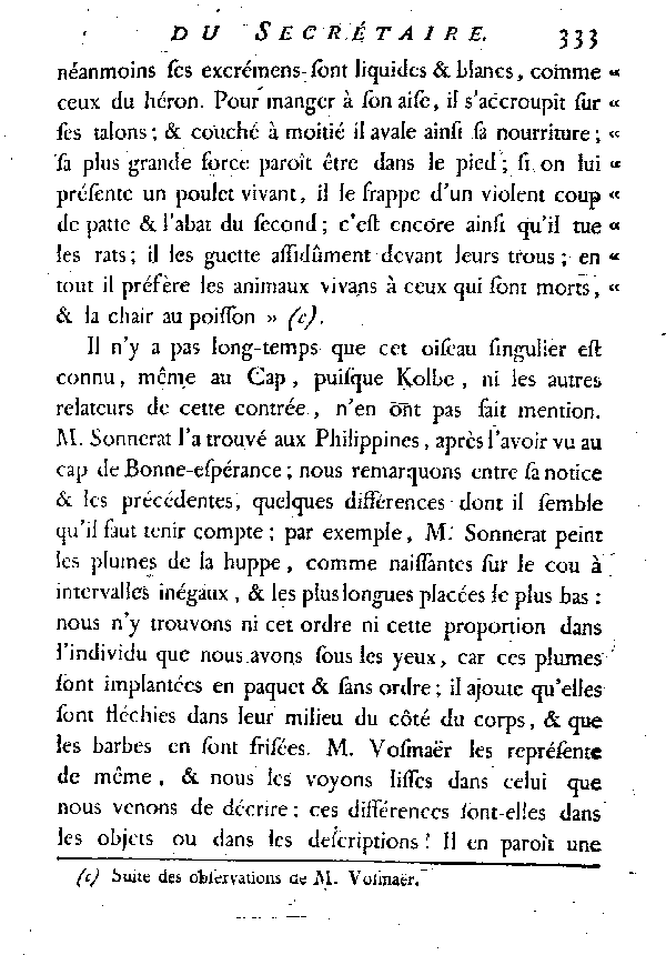 LE SECRéTAIRE ou LE MESSAGER.