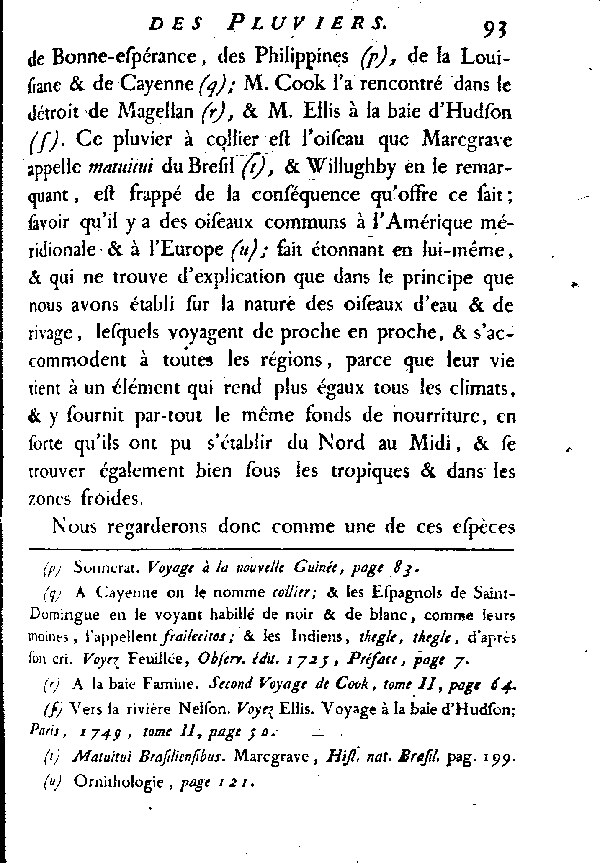 Le Pluvier à collier.