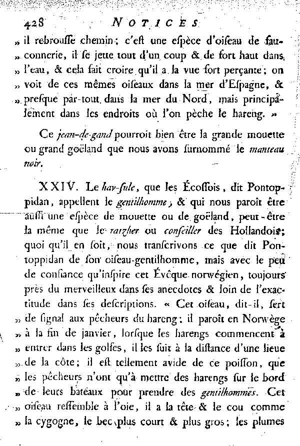 NOTICES et indications de quelques espèces d'Oiseaux incertaines ou inconnues.