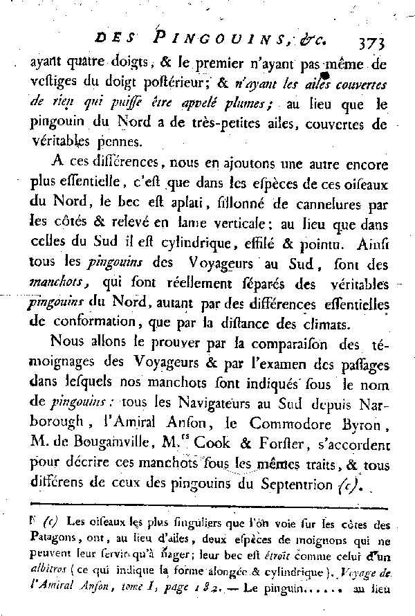 LES PINGOUINS et LES MANCHOTS ou les Oiseaux sans ailes.