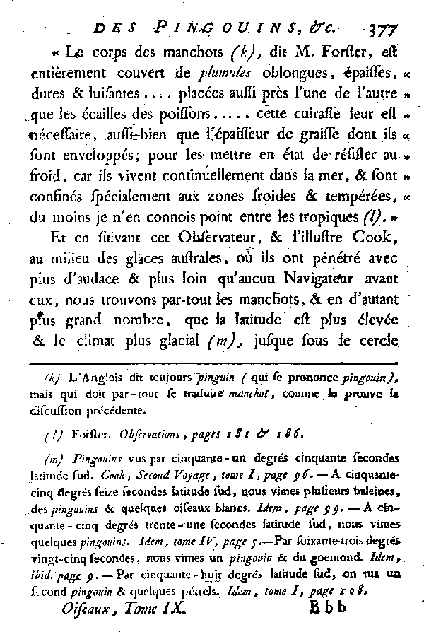 LES PINGOUINS et LES MANCHOTS ou les Oiseaux sans ailes.