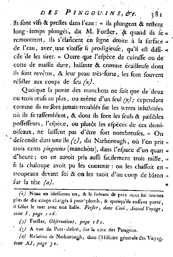 LES PINGOUINS et LES MANCHOTS ou les Oiseaux sans ailes.