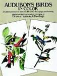 Audubon's Birds in Color: 24 Plates Printed One Side Only for Crafts, Decoupage and Framing