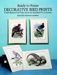 Ready-To-Frame Decorative Bird Prints: 6 Self-Matted Full Color Prints for Standard 9X12 Frames