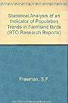 Statistical Analysis of an Indicator of Population Trends in Farmland Birds