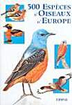 500 espèces d'oiseaux d'Europe